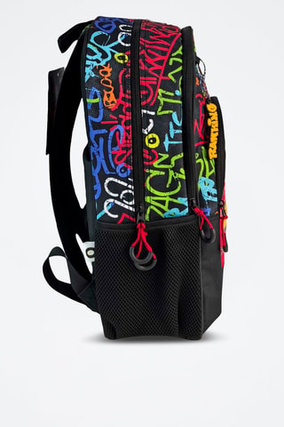 Mochila - Preto - Preto, vermelho e verde