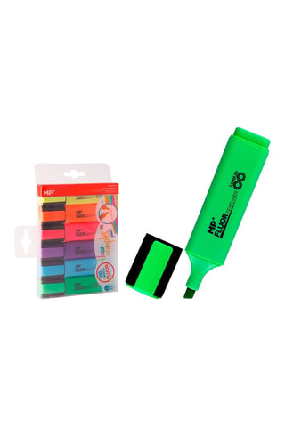 6 sublinhadores - 6 tintas