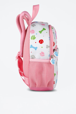 Mochila Pets Rosa e branco