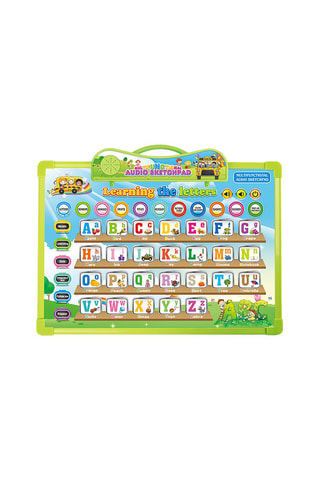 Quadro interativo para aprender inglês A partir dos 12 meses