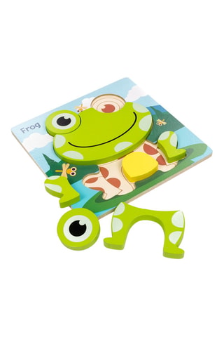 Puzzle em madeira Sapo - 7 peças A partir de 3 anos