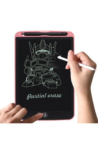 Tablete para desenhar Preto e rosa