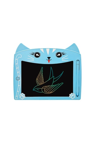 Tablet LCD 8” para desenhar e escrever - Azul-claro - A partir dos 3 anos