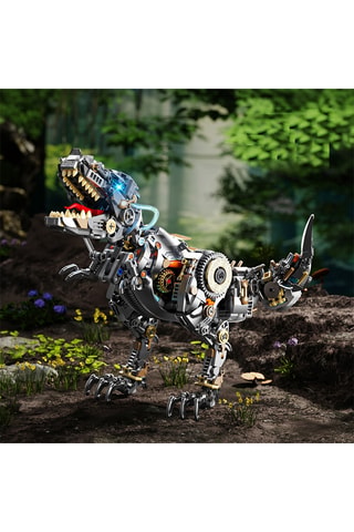 Maquete 3D mecanizada Tyrannosaurus Rex - 1268 peças - A partir dos 12 anos