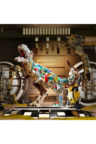 Maquete 3D mecanizada de Tyrannosaurus Rex - 1388 peças - A partir dos 12 anos