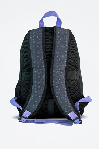Mochila Kuromi Hello Kitty Sanrio - Preto - Preto, violeta e rosa