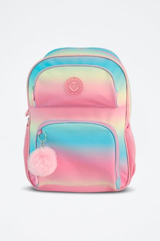 Mochila - Rosa e azul-celeste - Azul e rosa