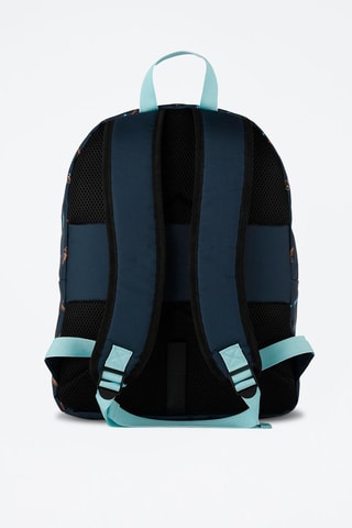 Mochila Minecraft Pica Pica Azul-escuro e turquesa - Azul