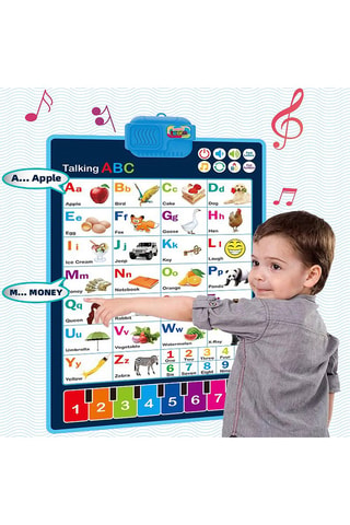 Alfabeto eletrónico interativo para aprender inglês A partir dos 3 anos