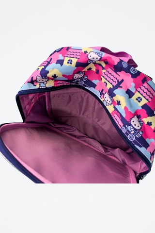 Mochila Hello Kitty Sanrio - Azul-marinho ­ - Branco, azul e rosa
