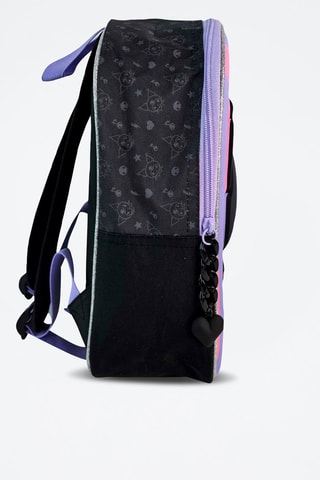 Mochila Kuromi Sanrio - Preto - Preto, violeta e rosa