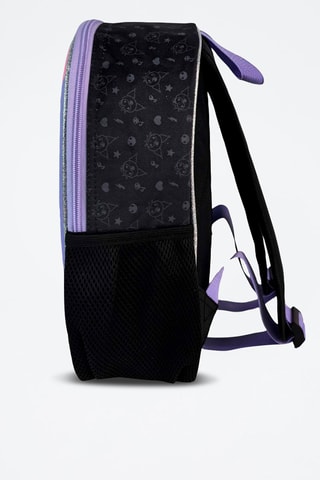 Mochila Kuromi Sanrio - Preto - Preto, violeta e rosa