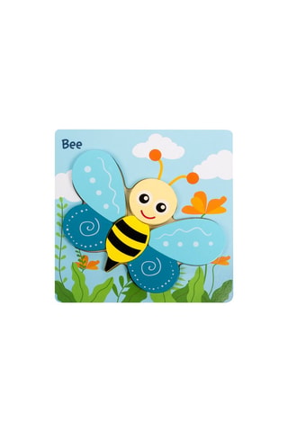 Puzzle em madeira Abelha - 6 peças A partir de 3 anos