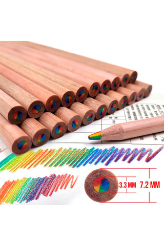 12 lápis de cor - Multicolor