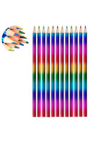 12 lápis de cor - Multicolor