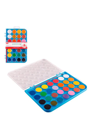 Paleta de pintura de água - 28 cores