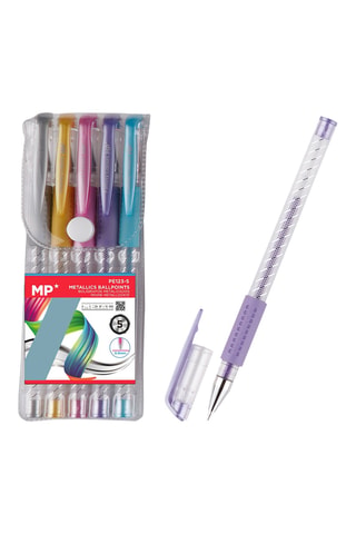 5 stylos - 5 couleurs