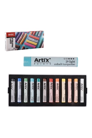 12 pastels - Multicolore