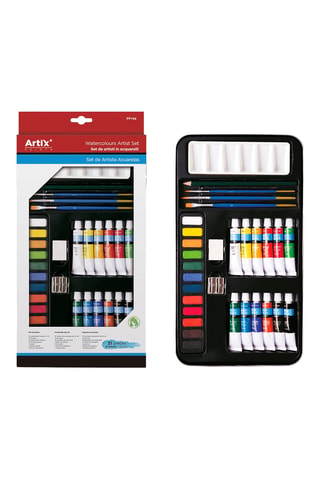 Palette de peinture aquarelle - 31 pièces