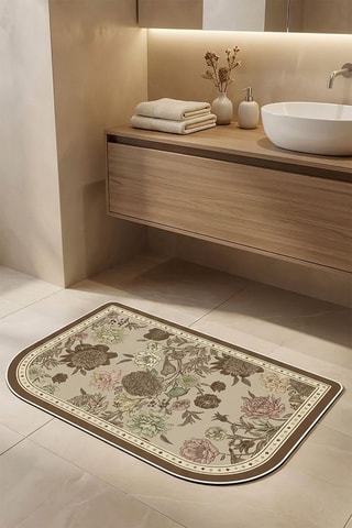 Tappetino bagno - Beige - 60 x 90 cm
