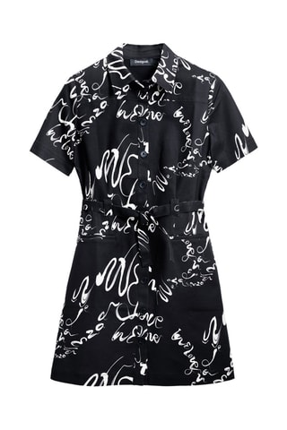 Robe chemise - Noir