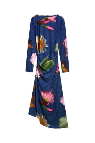 Robe longue - Bleu
