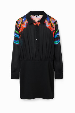 Robe chemise - Noir
