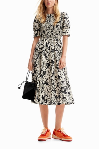 Robe midi - Noir