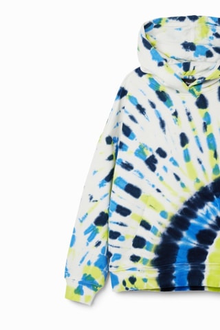 Sweat tie and dye - Blanc