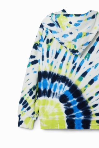Sweat tie and dye - Blanc