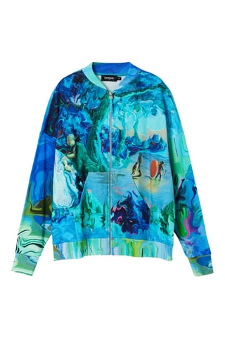 Sweat oversize - Bleu