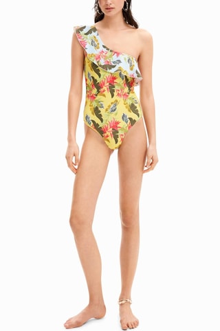 Maillot 1 pièce - Jaune