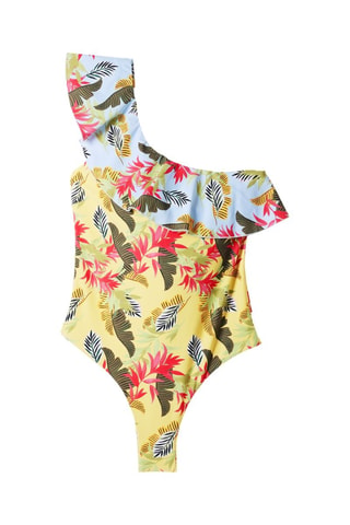 Maillot 1 pièce - Jaune
