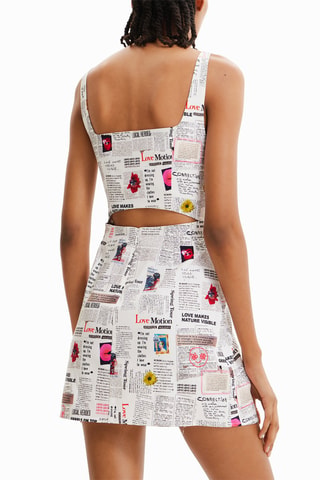 Robe courte - Blanc