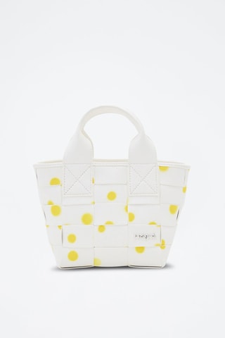 Sac à main - Blanc et jaune