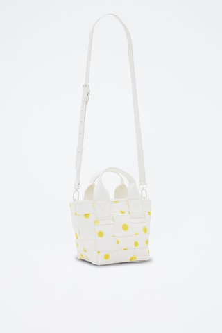 Sac à main - Blanc et jaune