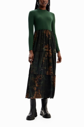 Robe longue - Vert