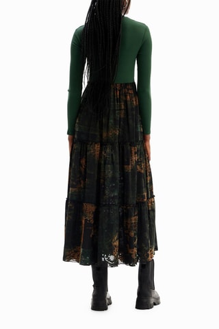Robe longue - Vert