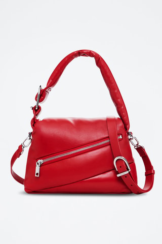 Sac à main en cuir de mouton - Rouge