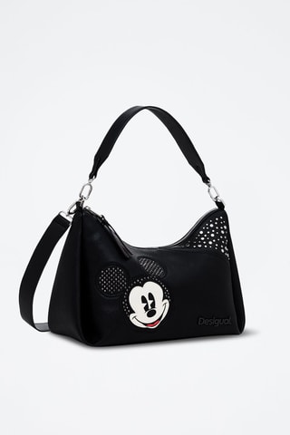 Sac porté épaule Mickey Disney - Blanc, noir et rouge