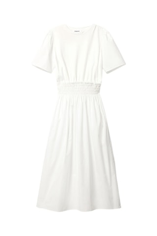 Robe midi - Blanc
