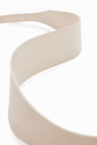 Ceinture en cuir - Beige