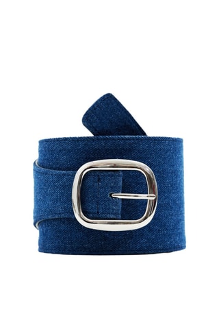 Ceinture en jean - Bleu