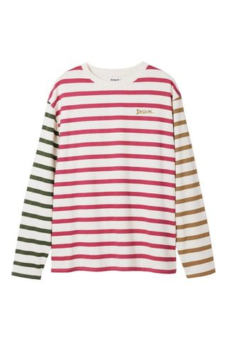 T-shirt - Blanc et vert