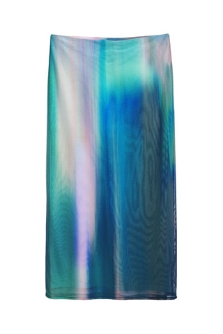 Jupe longue - Bleu