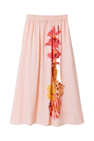 Jupe longue - Rose