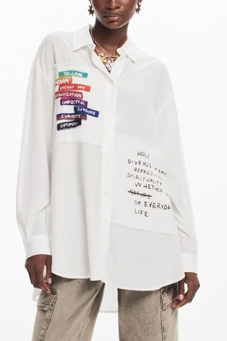 Chemisier - Blanc