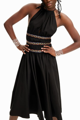 Robe midi - Noir