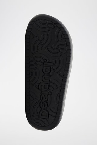 Tongs plateformes - Noir