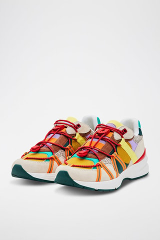 Chaussures de trekking - Beige et orange